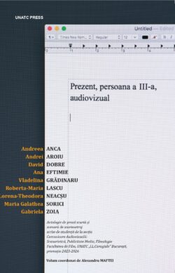 Prezent, persoana a III‐a, audiovizual
