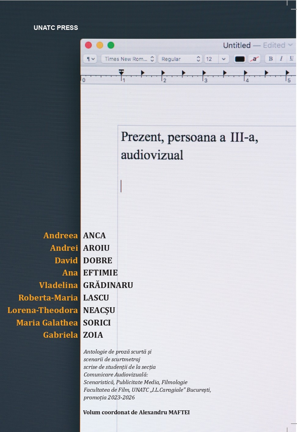Prezent, persoana a III‐a, audiovizual